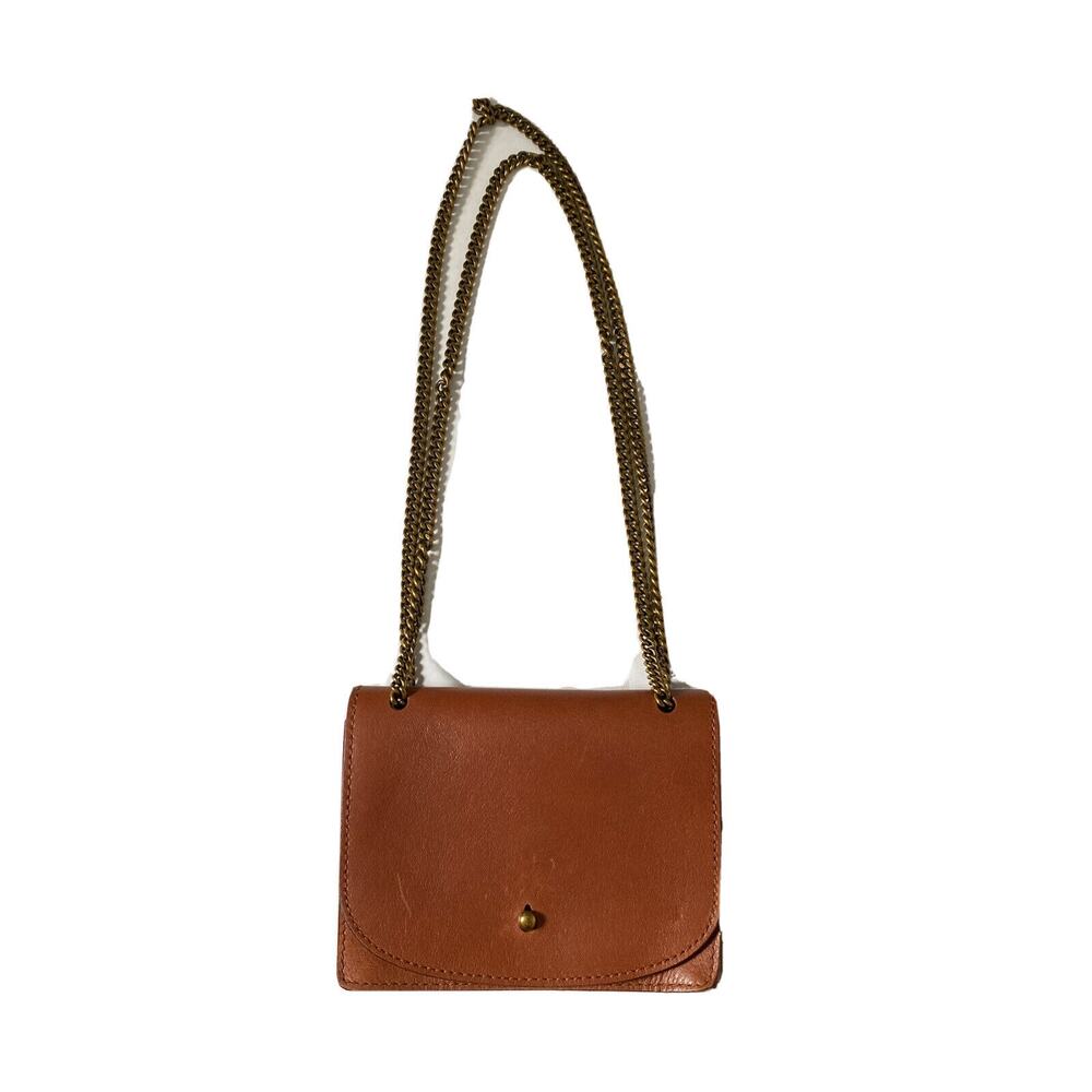 Maxwell Women Leather Crossbody Bag Brown Small 9709